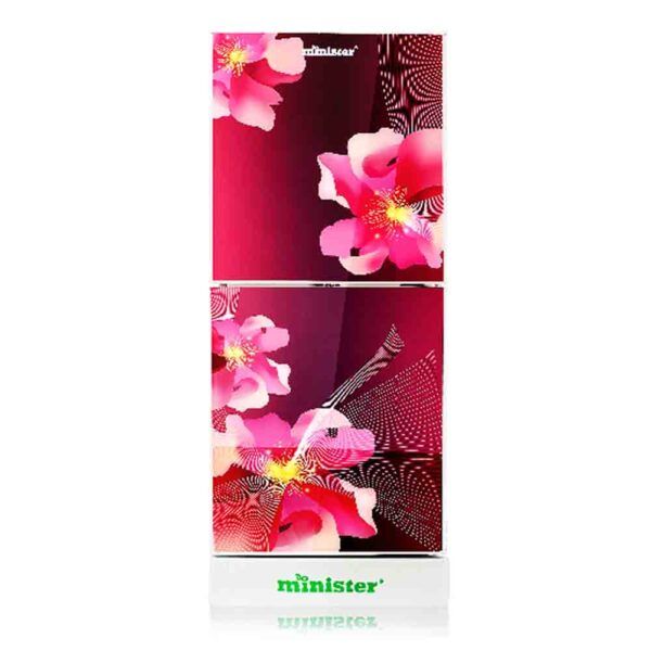 MINISTER Refrigerator M-254 PINK FLOWER 254 Ltr
